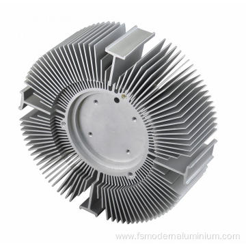 Custom Large Aluminum Heat Sink Extrusion